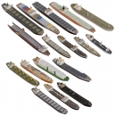 17 Scale 1:1.250 Model Ships