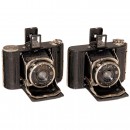 2 Nagel Vollenda Elmar Cameras, 2 Different Versions, 1932