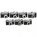 7 Assorted Contaflex Cameras