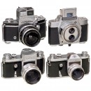 4 German SLR Cameras