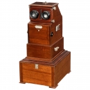 Le Polyphote Table-Top Stereo Viewer, c. 1908