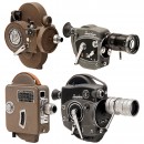 Three 16mm Movie Cameras, c. 1960