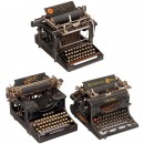 3 American Typewriters