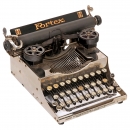 Portex Model 5 Chrome Typewriter, 1922