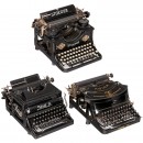 3 German Typewriters