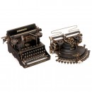 Emerson No. 3 and Hammond Multiplex Typewriters