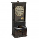 Blick Time Recorder Clock, c. 1925