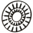 Chinese Circular Abacus Suan Pan, c. 1936