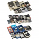 Collection of Electronic Table and Pocket Calculators