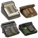 4 Electric Calculating Machines, c. 1940-60