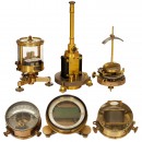 6 Galvanometers, c. 1900