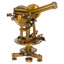 French Brass Theodolite by Laderrière, c. 1890