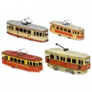 4 Toy Trams
