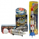 3 Japan Space Toys, c. 1965