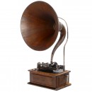 Edison Triumph Phonograph with Music Master Horn, c. 1905