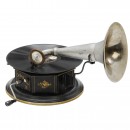 Rare Tin Toy Octophone Phonograph, c. 1920