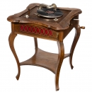 Gambling Table with Integrated Gramophone, c. 1930