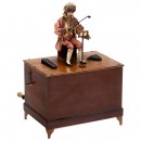 16-Key Reed Barrel Organ with Monkey Automaton by Alexandre Thér