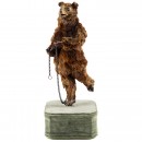 Rare Dancing Bear Musical Automaton by Roullet et Decamps, c. 19
