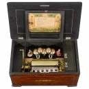 Musical Box with Bells and Dancing Dolls by Ami Rivenc, c. 1890