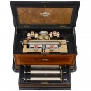 Sublime Harmony Interchangeable Musical Box with Drum and Bells 
