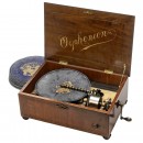 Orphenion Model 51 Table Disc Musical Box, c. 1895