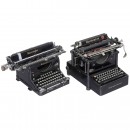 2 Early Electric Typewriters