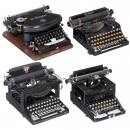 4 American and Canadian Typewriters