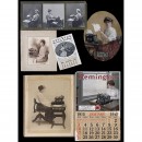 5 Typewriter Posters and Calendars, c. 1900