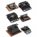 6 German Typewriters