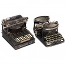 2 American Typewriters