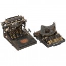 2 American Typewriters