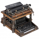 Bronze Rem-Sho No. 4 Typewriter, 1896