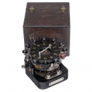 William's Automatic Bank Punch Check Writer, 1885