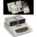 Apple II Computer with 2 Disk Drives, 1977