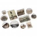 Photographic Paperweights and a Rouge Pot
