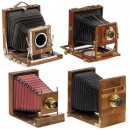 4 Field Cameras, c. 1880–1920