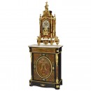 French Boulle-Style Cabinet with Religieuse, 2nd Half of 19th Ce