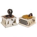 2 English Toy Gramophones, c. 1925