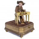 Musical Automaton Mozart at Harpsichord by Jean and Anne Farkas,