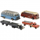 4 German Transportation Toys