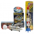 3 Japanese Space Toys, c. 1965