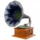 Art-Deco Horn Gramophone, c. 1918