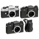 3 Different Leicaflex SL2 Models in Good Condition and 
