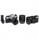 Leica R4 with Macro-Elmarit 60 mm and Vario-Elmar 35-70 mm, c. 1