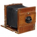 Tailboard Camera for 18 x 24 cm, c. 1900