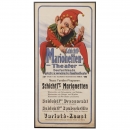 Original Lithograph Schichtl's Marionetten Theater, c. 1928