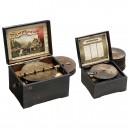 2 Symphonion Disc Musical Boxes, 1900