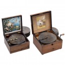 3 Disc Musical Boxes, c. 1900