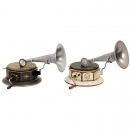 2 Bing Toy Gramophones, c. 1925